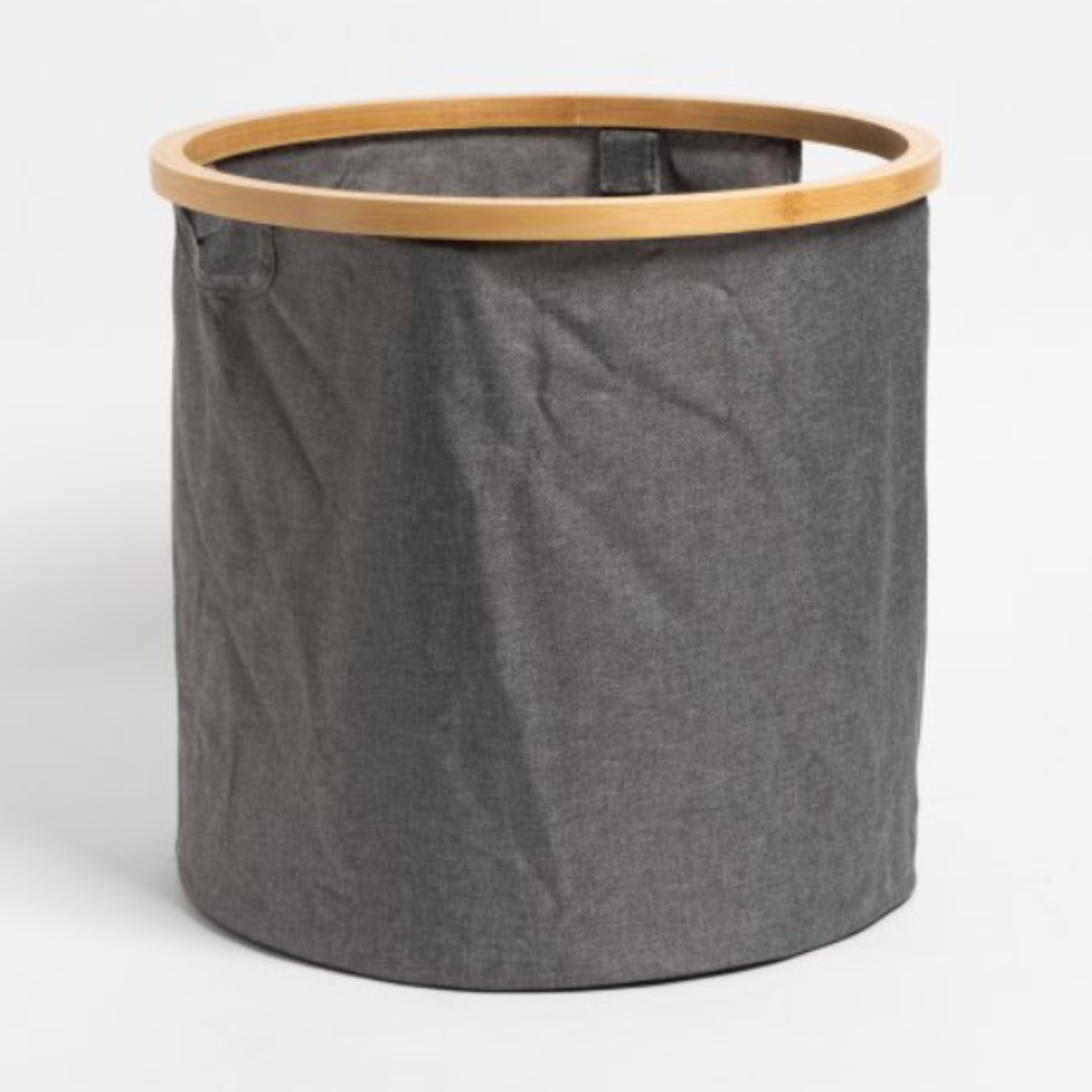 Cesto Plegable Cilindrico Bambú