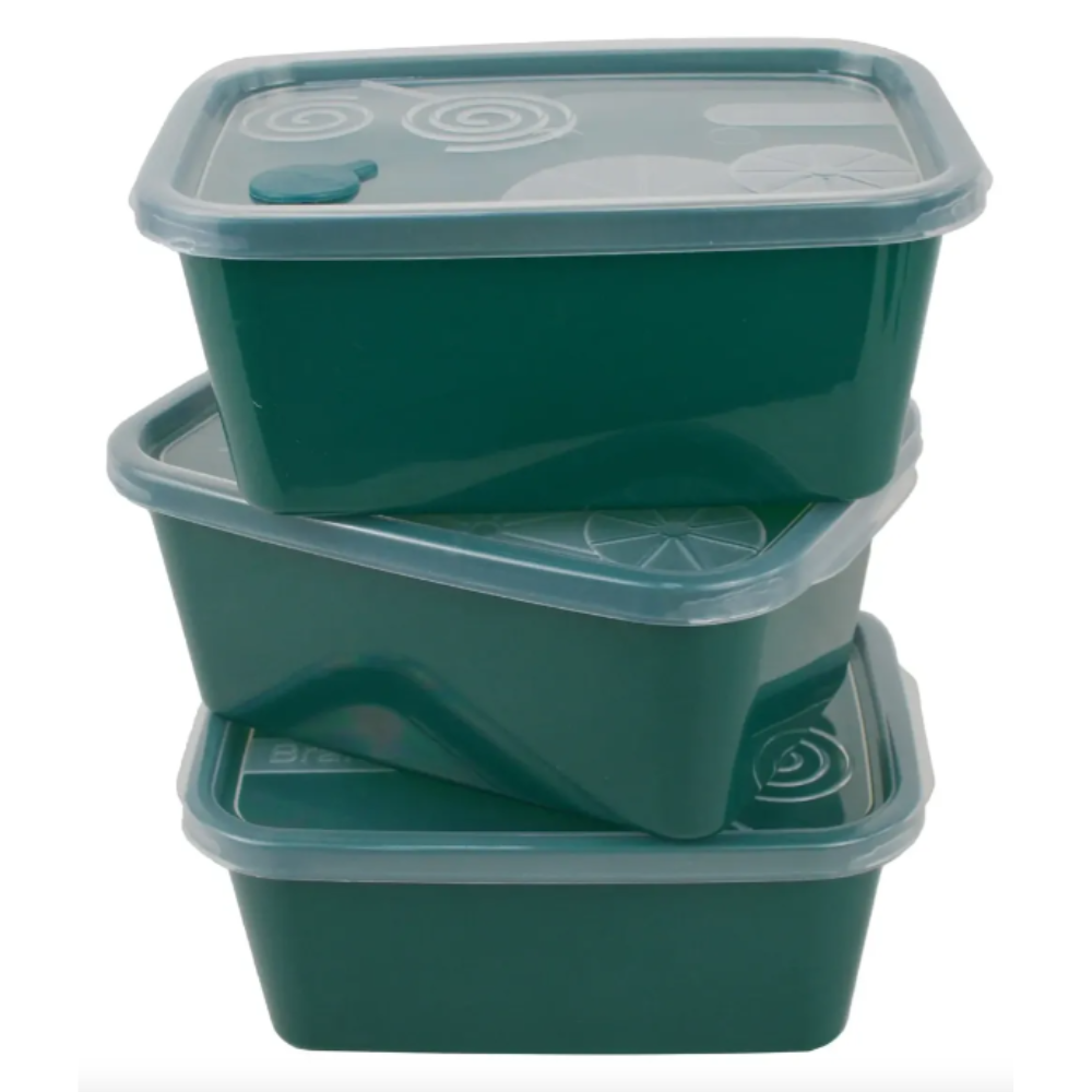 Set x3 Contenedores de Alimentos por mayor - Bazar Mayorista