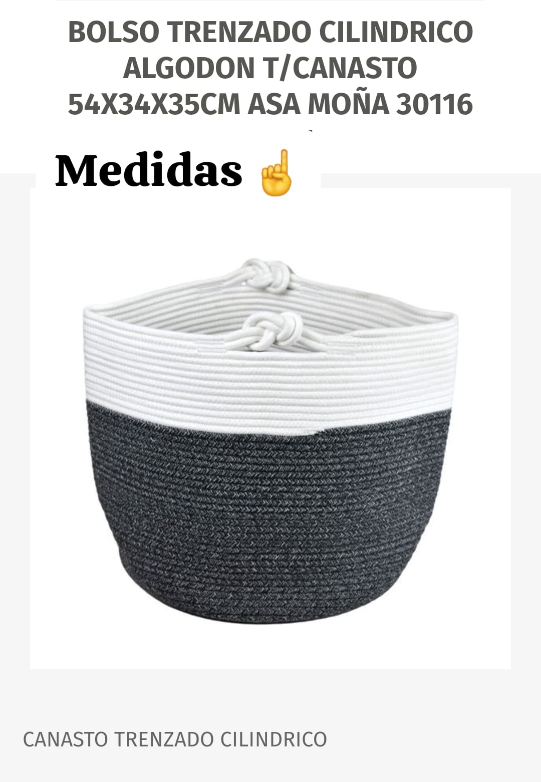 Bolso trenzado bi color