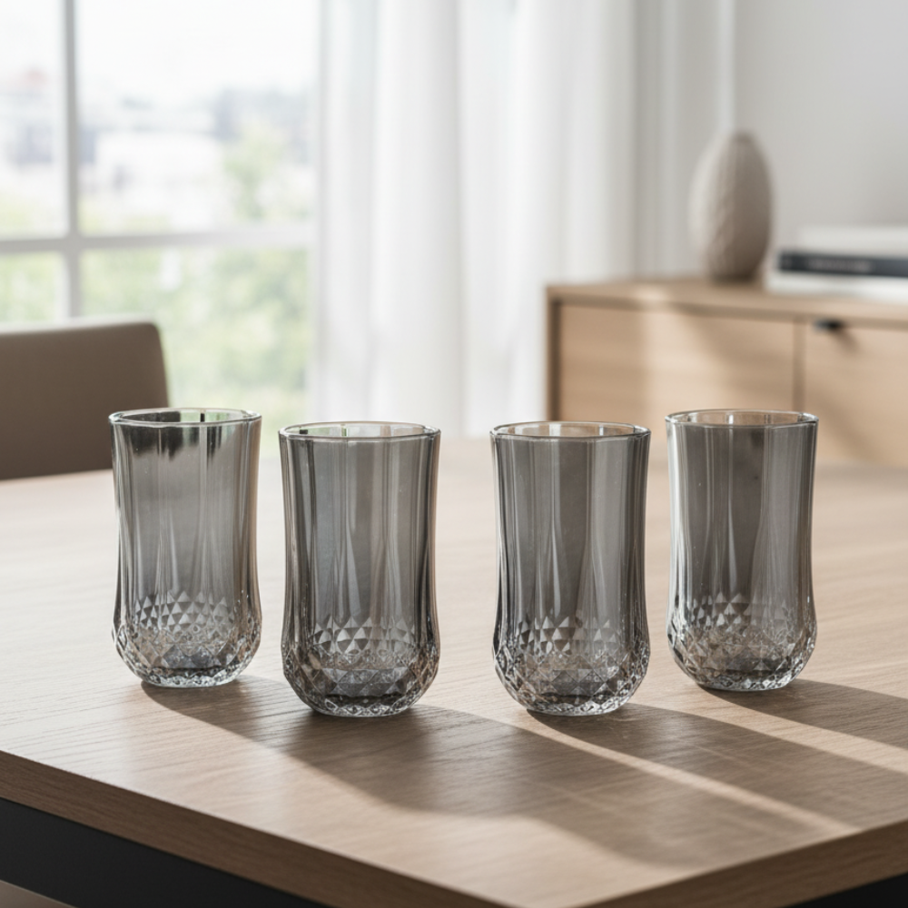 Set x 6 vasos altos Stylo Grey