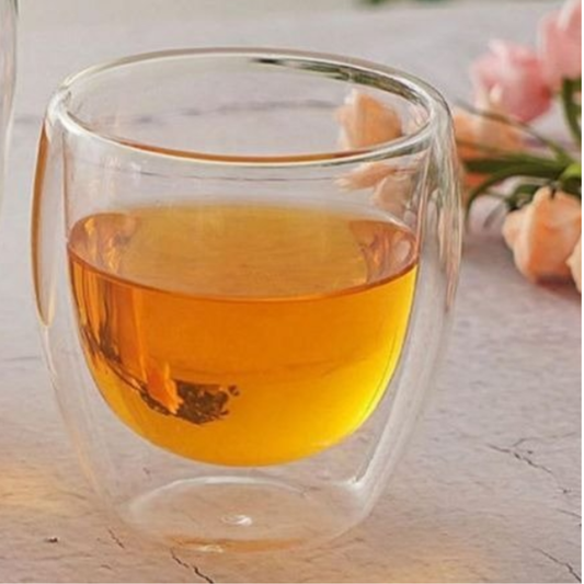 Set 4 vasos doble vidrio Espresso por mayor - Bazar Mayorista