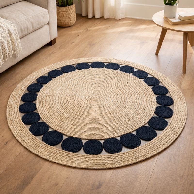 Alfombra Sol Combinado con borde