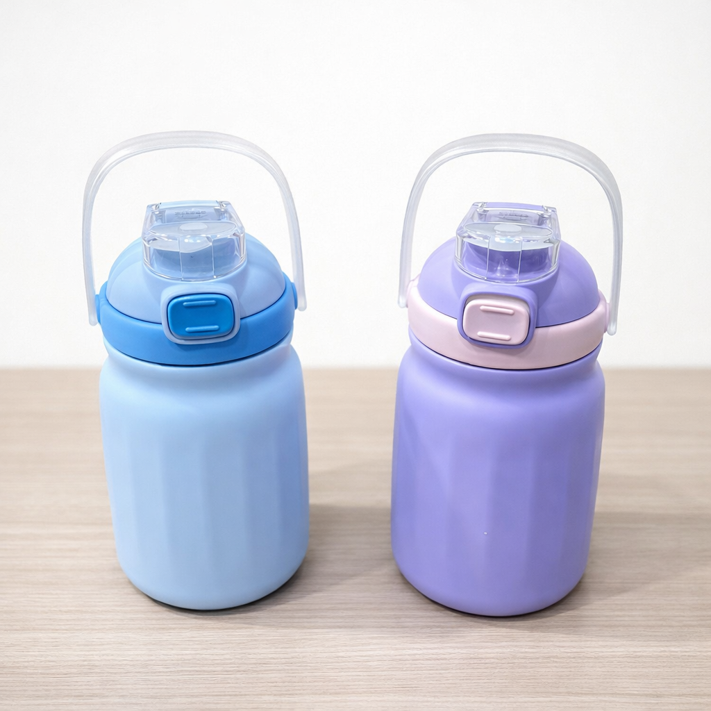 Botella Térmica doble pico por mayor - Bazar Mayorista