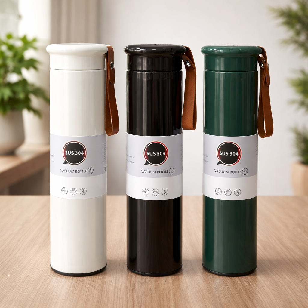 Vaso térmico Shine con correa