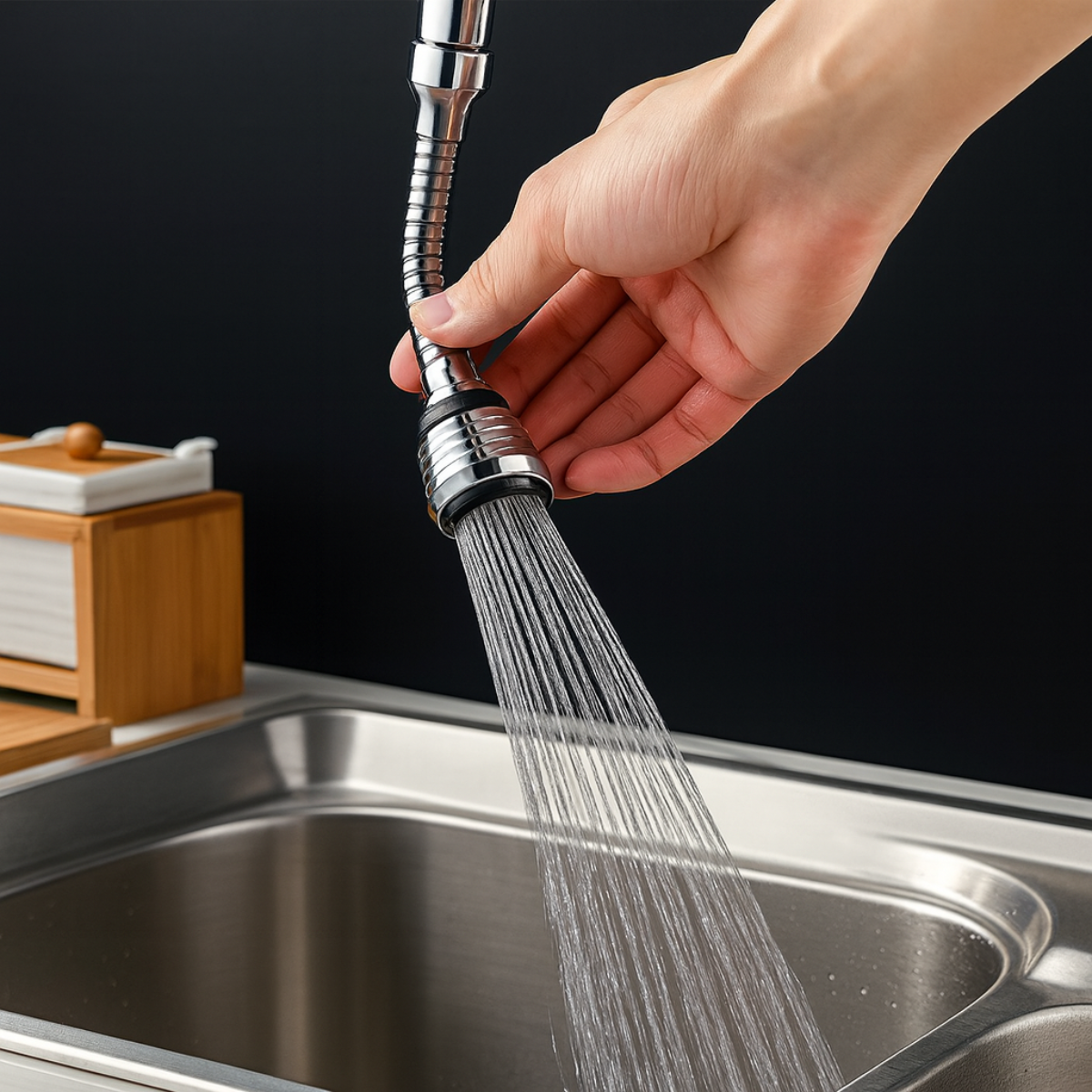 Extensor de canilla anti splash