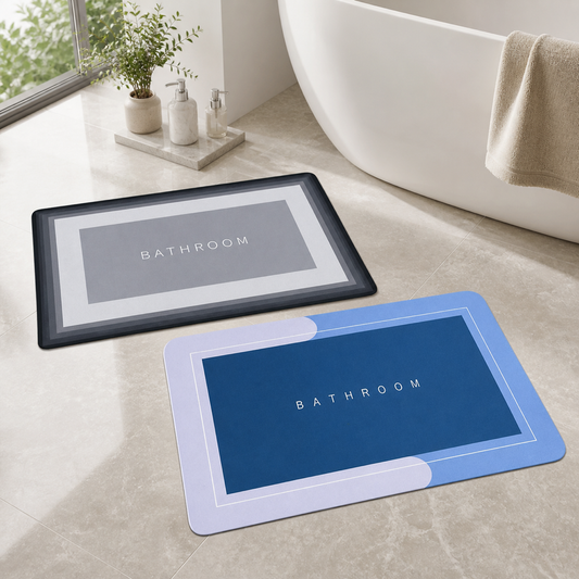 Alfombra Antideslizante Rectangular de Baño 38 x 58 cm en ambiente lifestyle