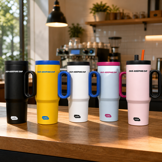 Vaso Macaron Ice-Cool 750 ml en ambiente lifestyle