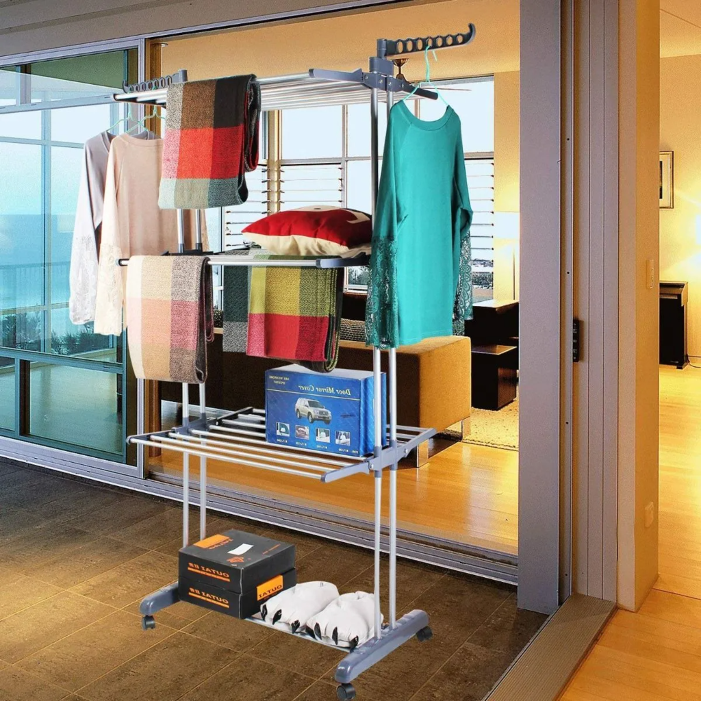 Tender vertical azul