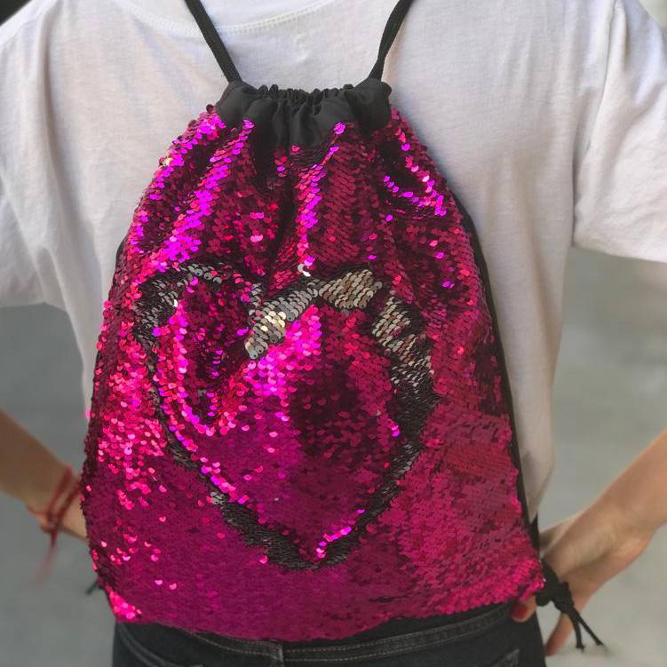 Mochila lentejuelas