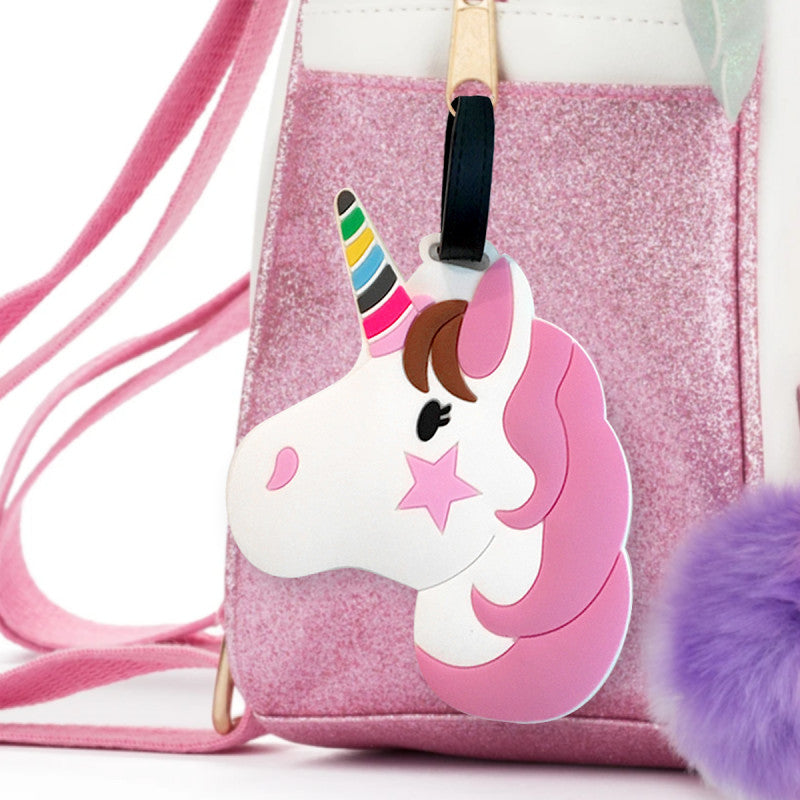 Identidicador de valija unicornio