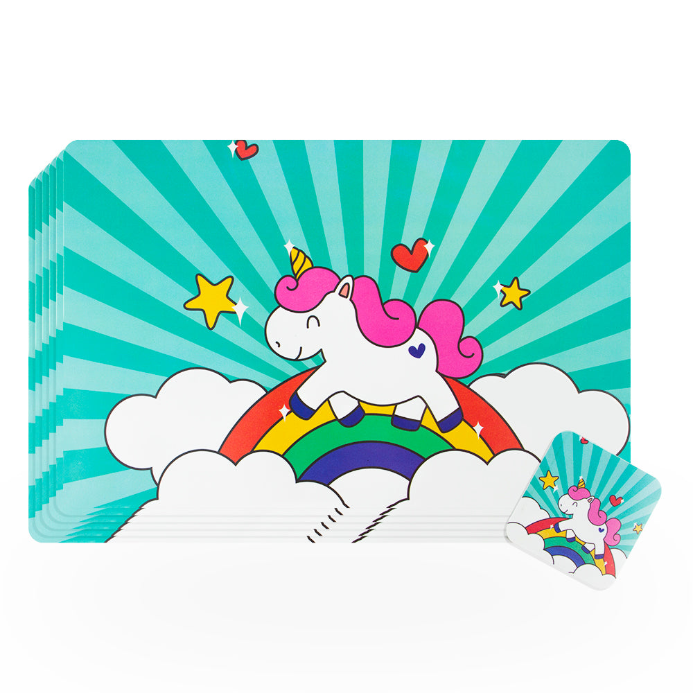 Individuales unicornio