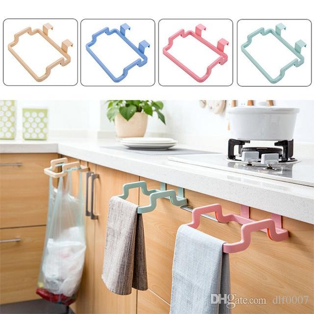 Soporte para bolsa de basura portatil