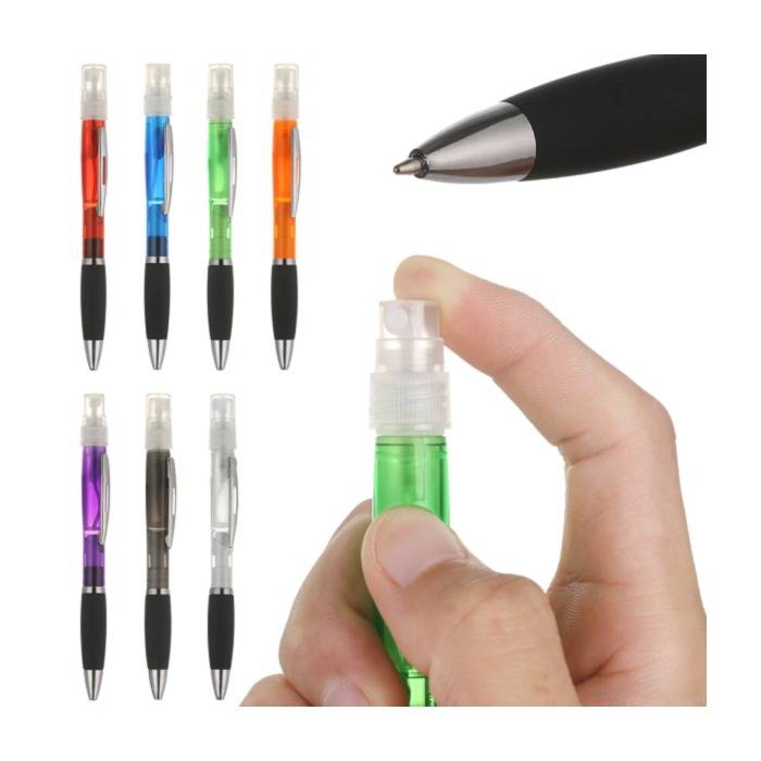 Set x12 lapiceras con pulverizador