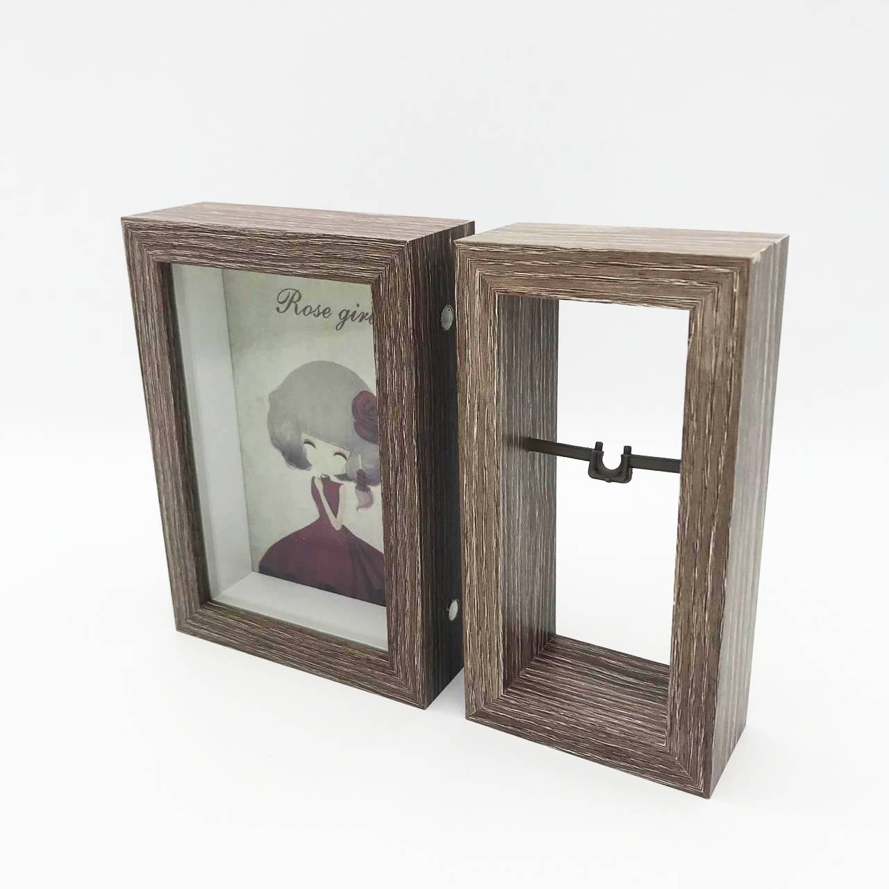 Porta retrato de madera