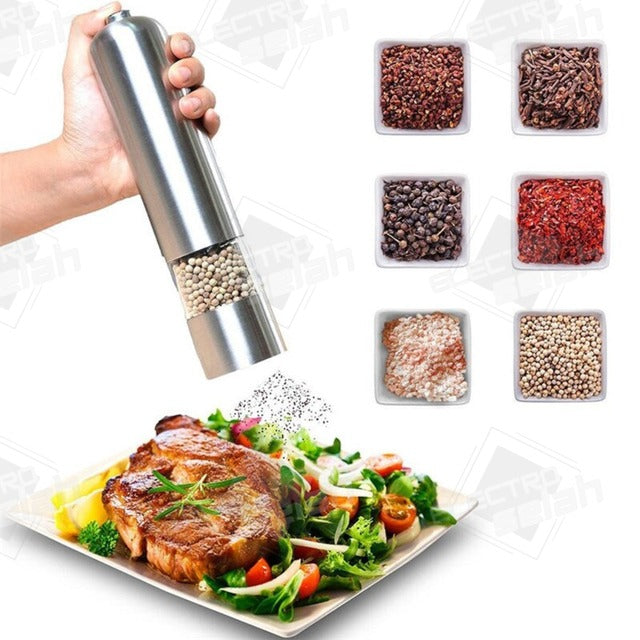 Molinillo de pimienta plata