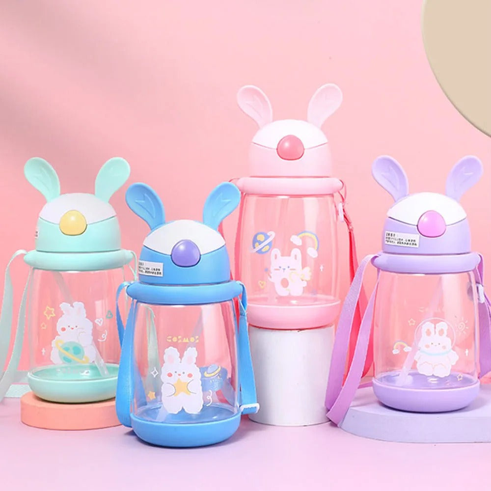 Botella infantil c/traba conejo