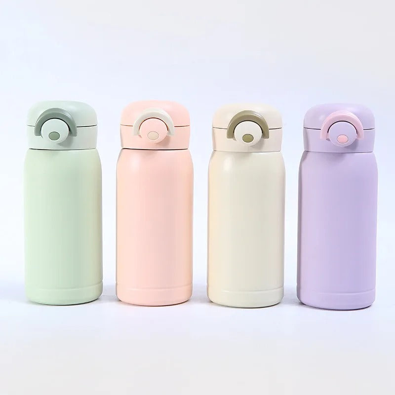 Botella termica pastel