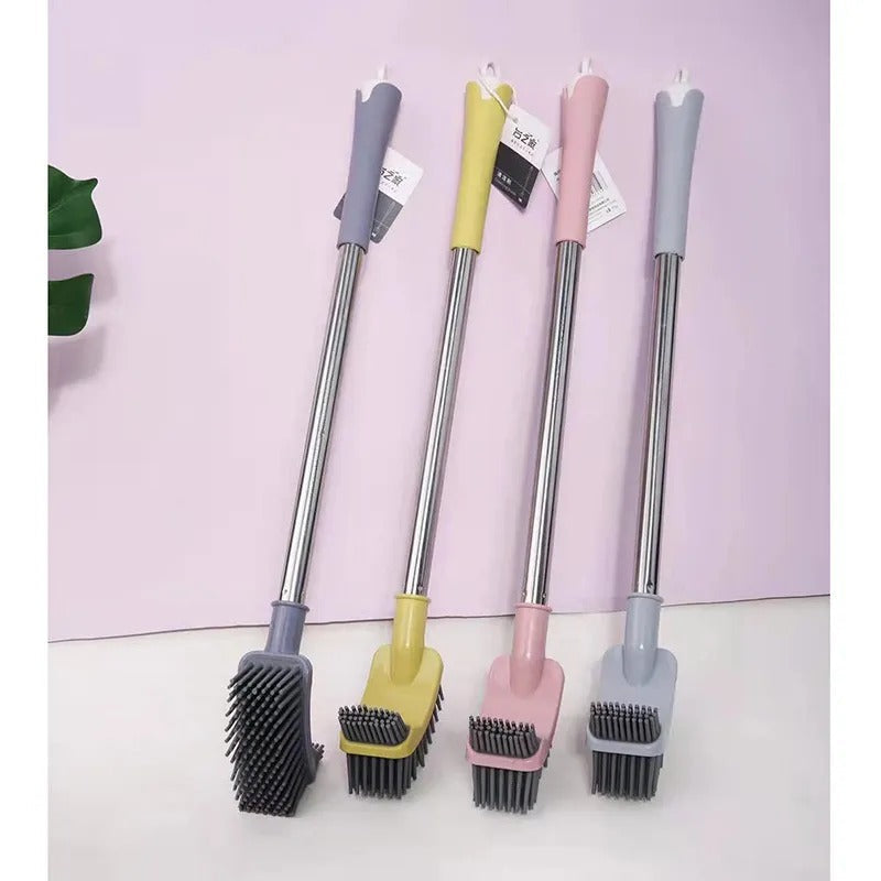 Cepillo de baño de silicona cuadrado