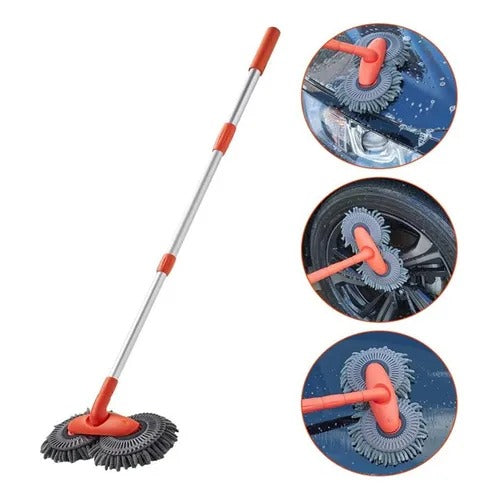 Cepillo lavado telescopico