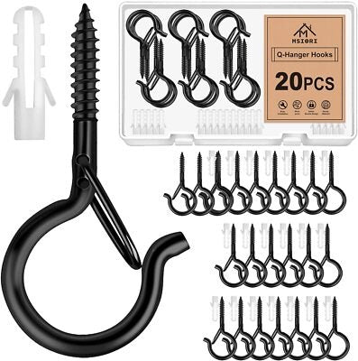 20 ganchos q con hebilla de seguridad