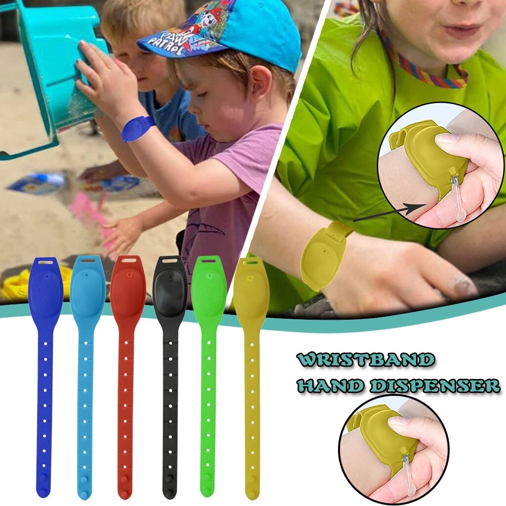 Pulsera porta alcohol en gel gota