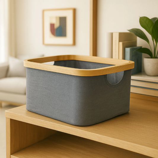 Cesto plegable bambú Chico