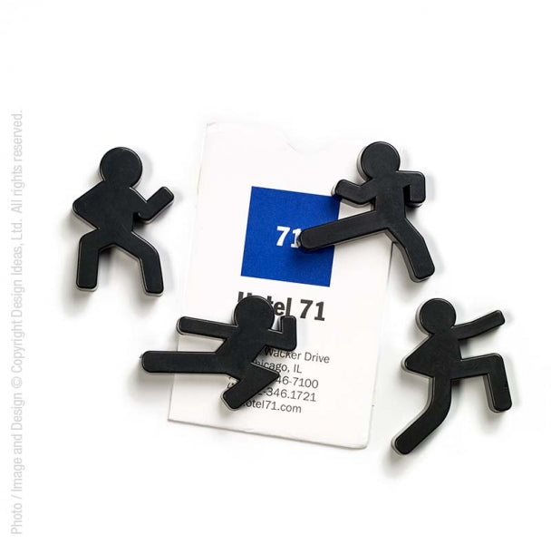 Imán para heladera ninja