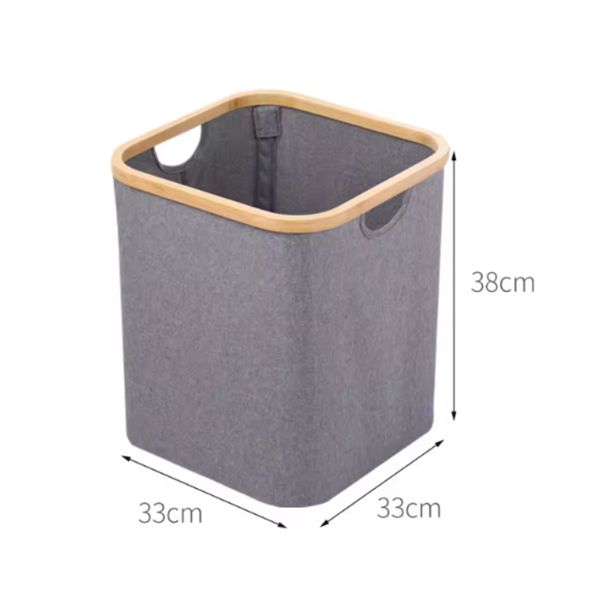 Cesto plegable Bambú