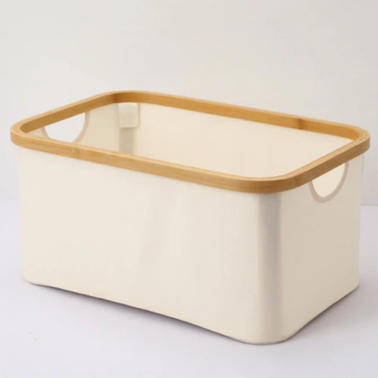 Cesto plegable bambú Grande