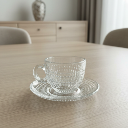 Set x 6 tazas café Dot tornasol