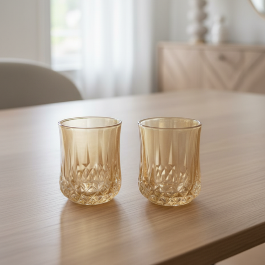 Set x 6 vasos corto Stylo Gold