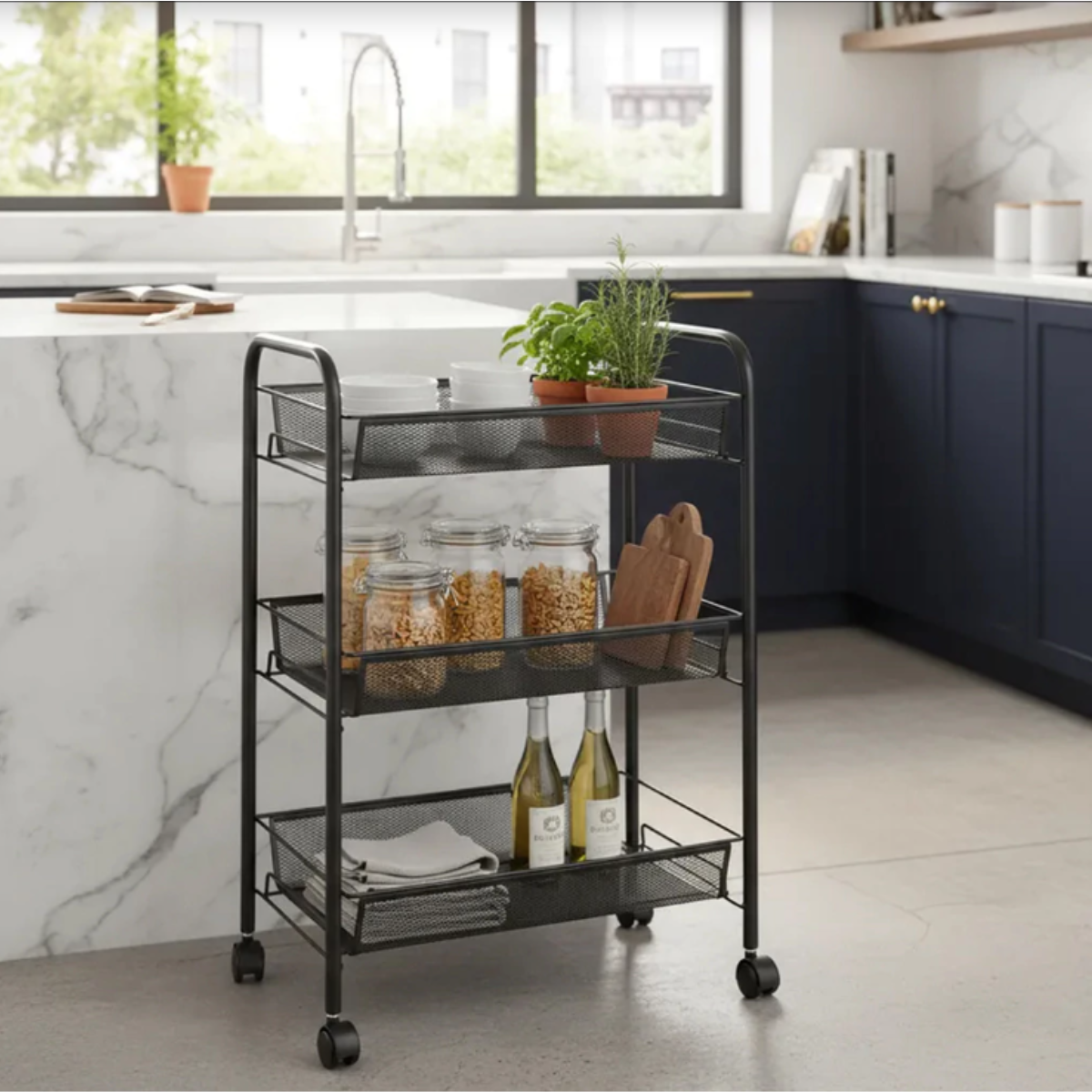 Carro Organizador Auxiliar Multiuso