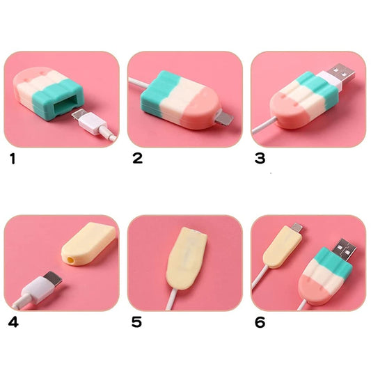 Protector cable helado