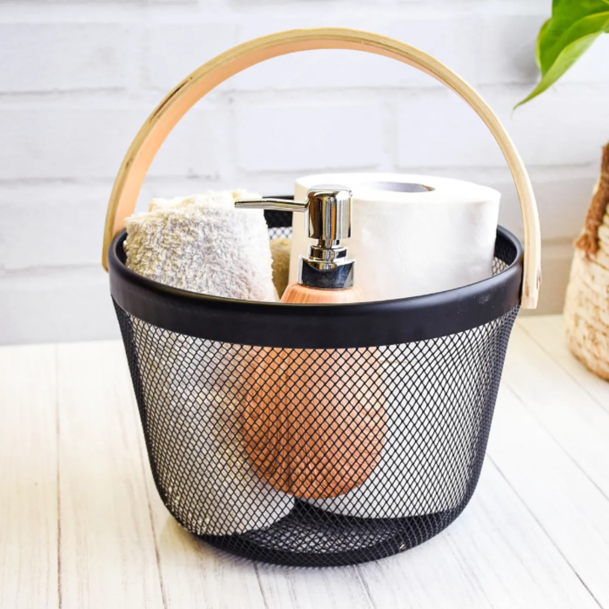 Canasto Metalico redondo