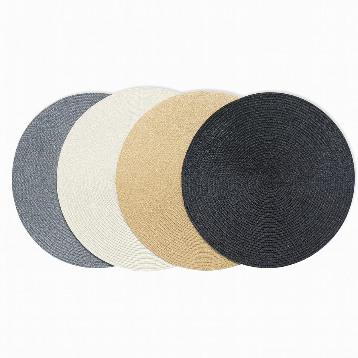 Individual redondo fibra natural