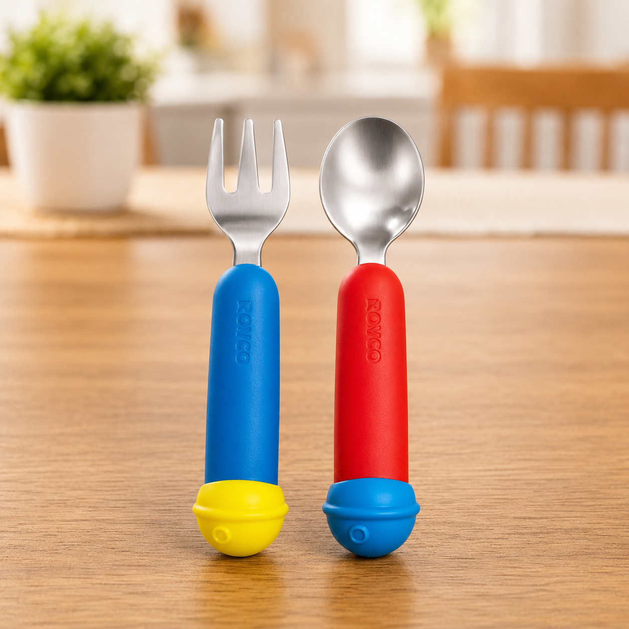 Set de Cubierto infantil bicolor