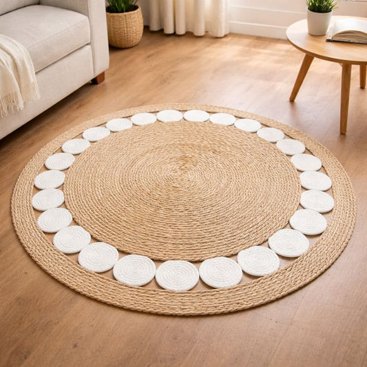 Alfombra Sol Combinado con borde