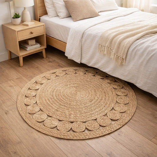 Alfombra Sol con borde