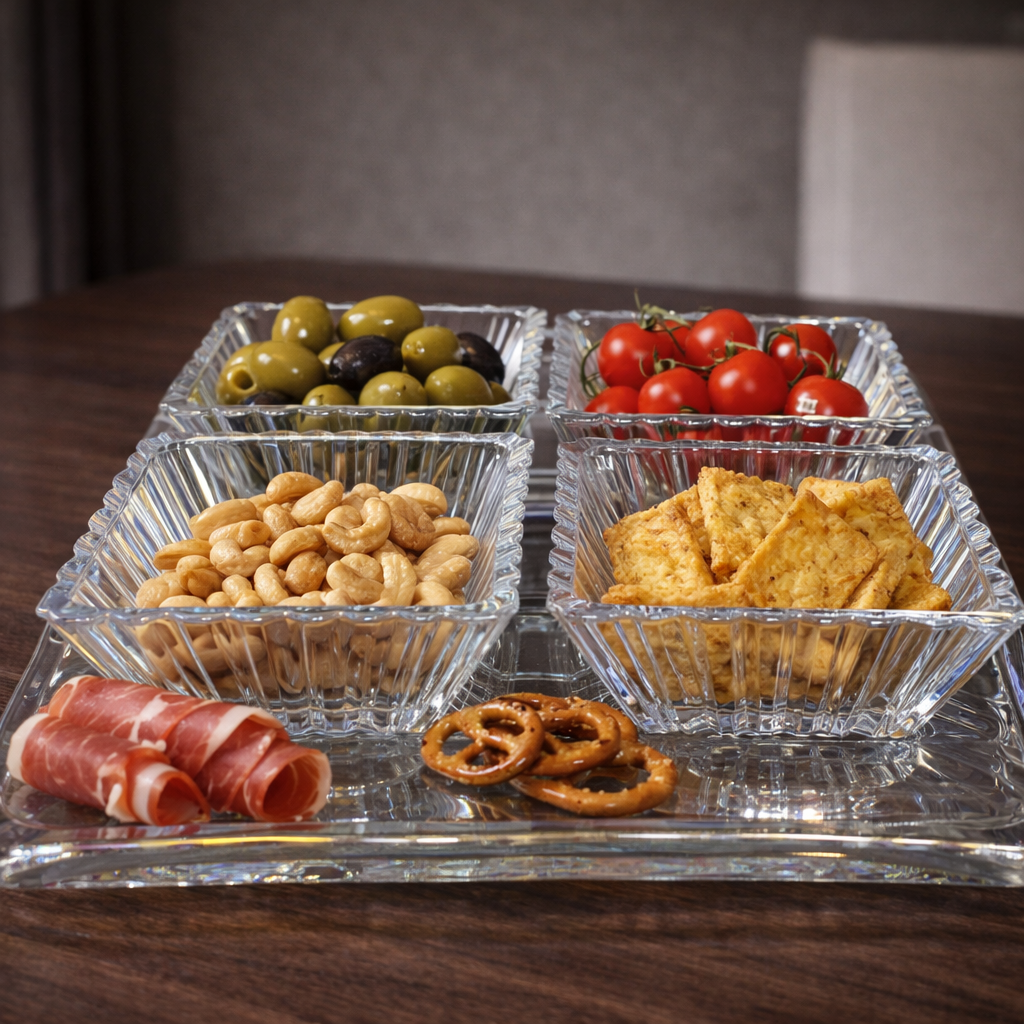 Set bowls y plato Bossa Nova Tornasol