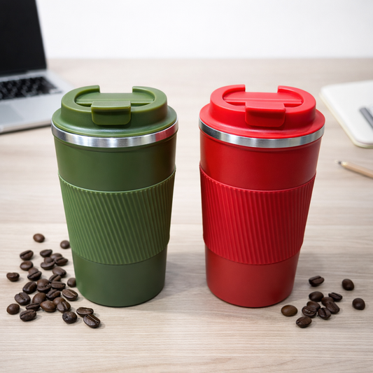 Vaso de viaje Coffee con antideslizante grande