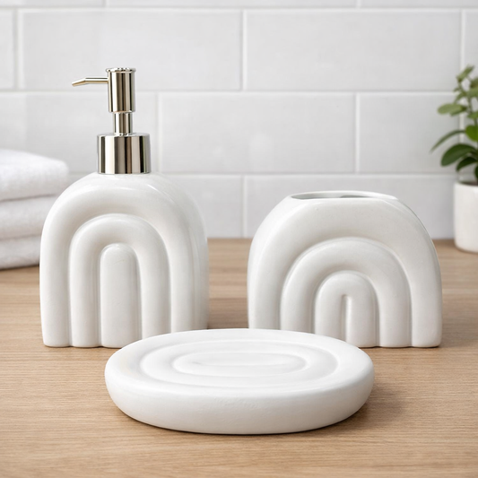 Set de Baño Arcos natural