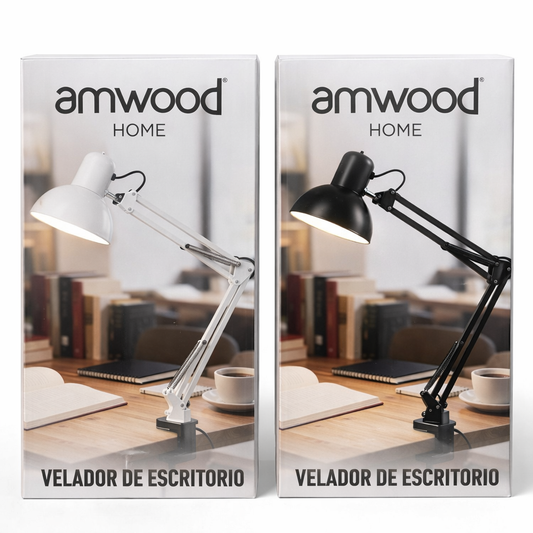 Lampara Amwood con morsa