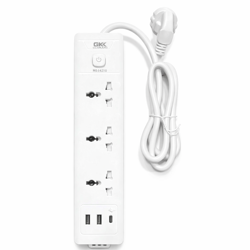 Zapatilla eléctrica con USB