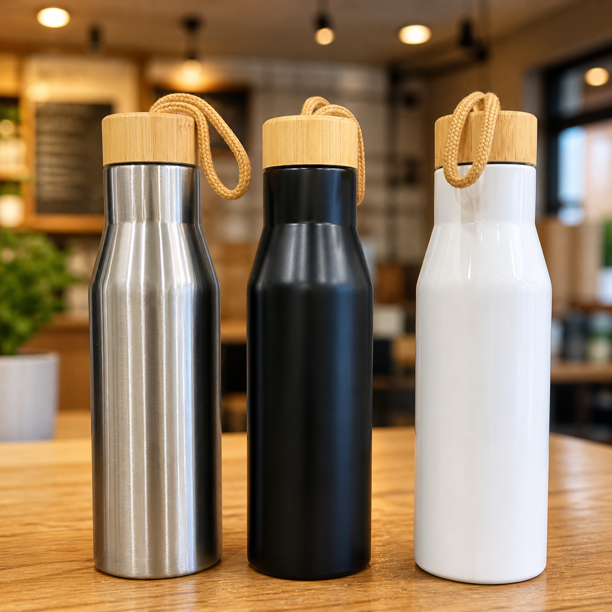 Botella deportiva steel por mayor - Bazar Mayorista
