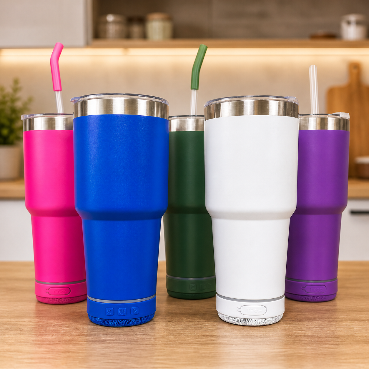 Vaso termico 800 cc c/parlante por mayor - Bazar Mayorista