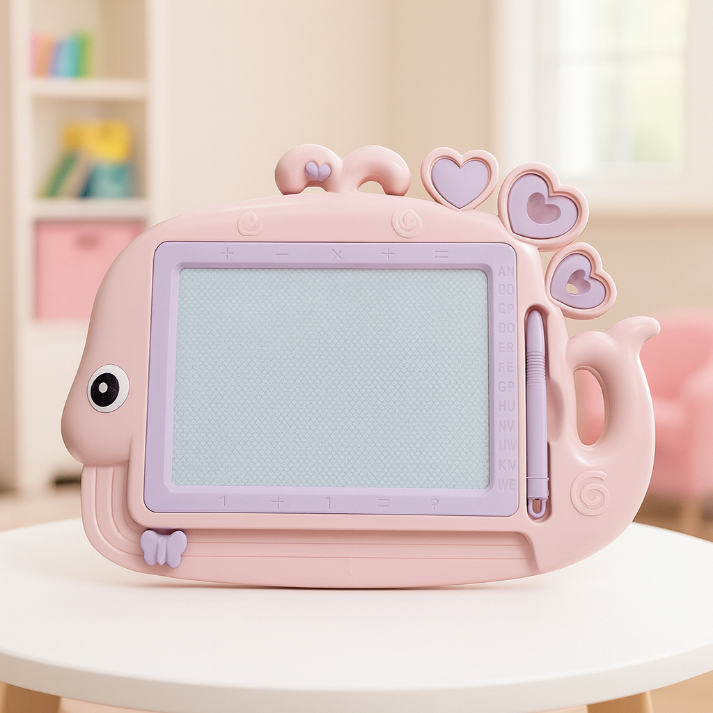 Pizarra magica ballena