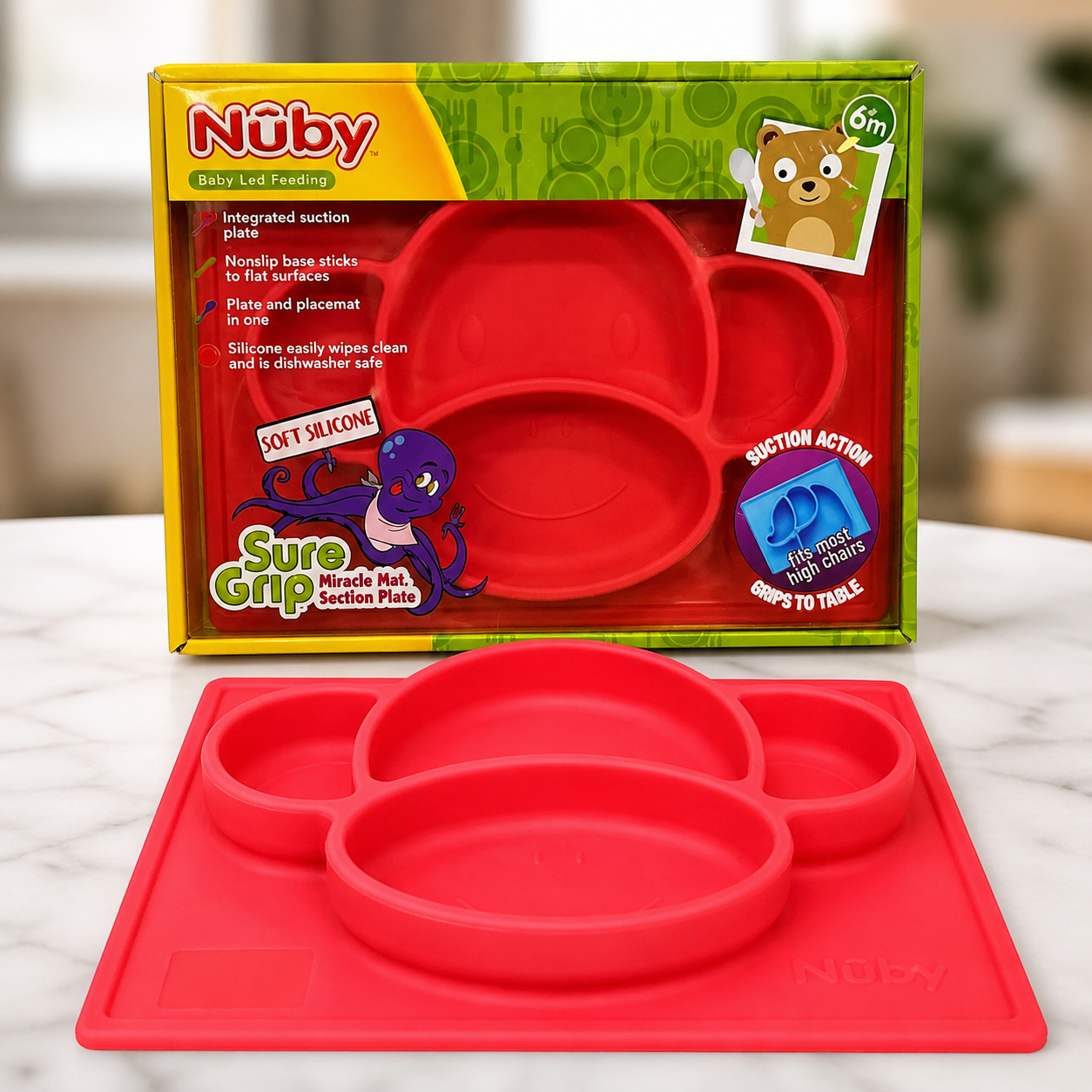 Plato infantil mono por mayor - Bazar Mayorista