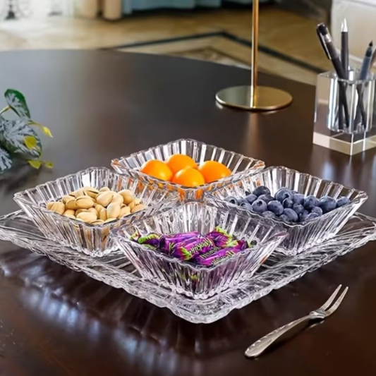 Set bowls y plato Bossa Nova Tornasol