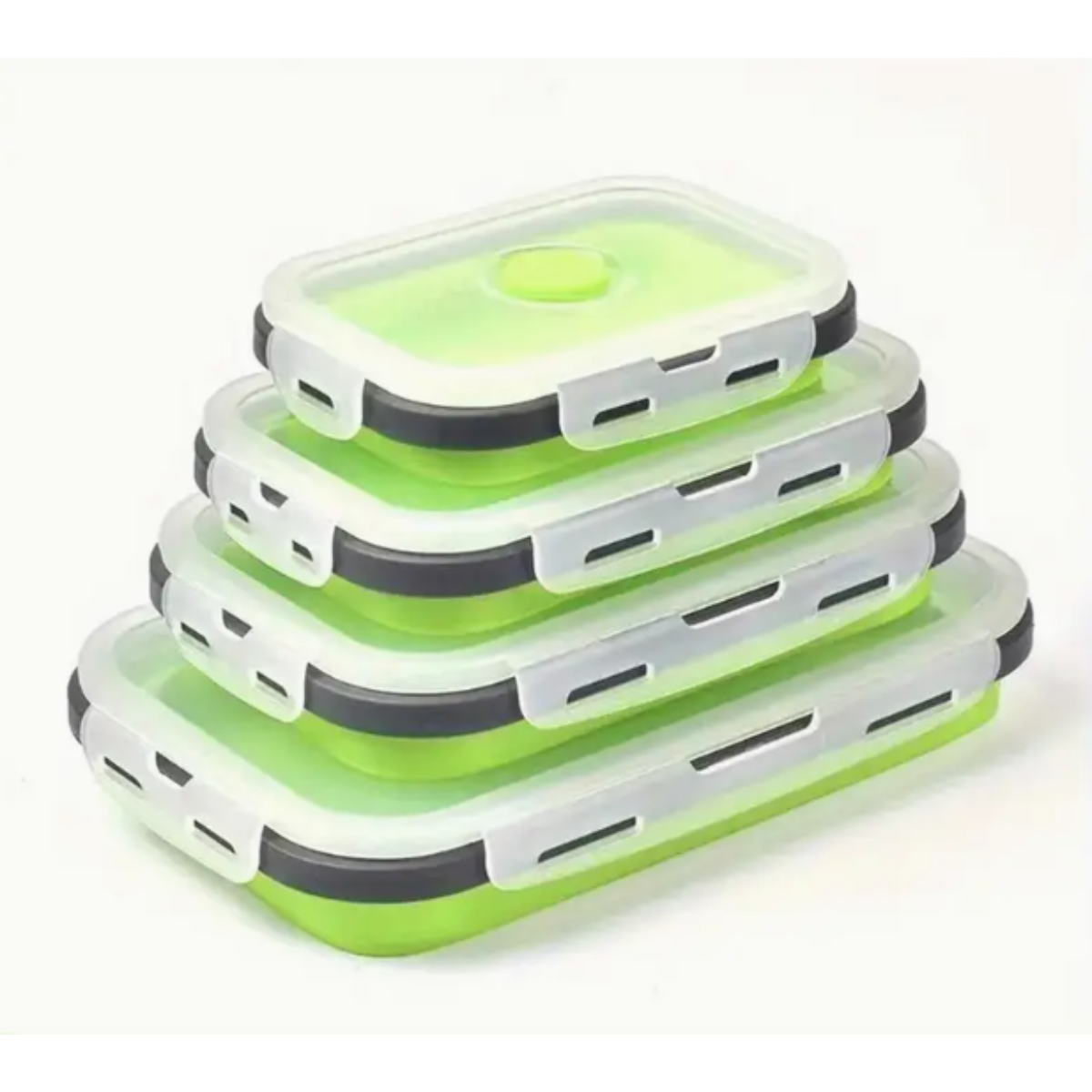 Vianda Plegable de Silicona Set x4