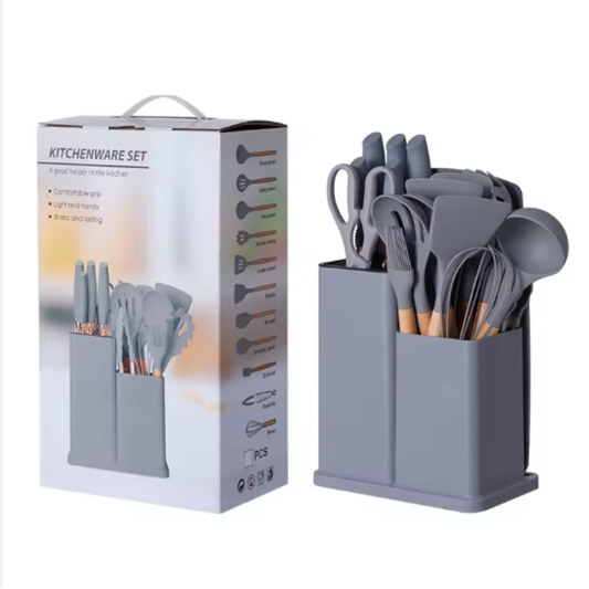 Set Cocina x 19 piezas por mayor - Bazar Mayorista
